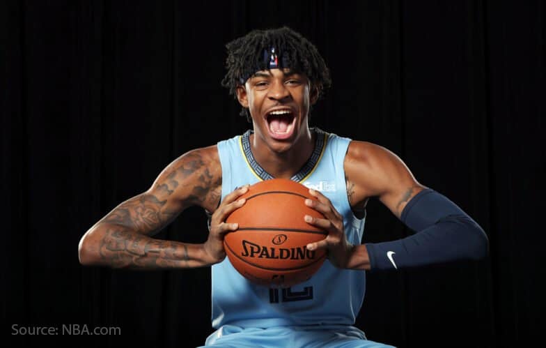 Ja Morant 10 best US states for sports betting