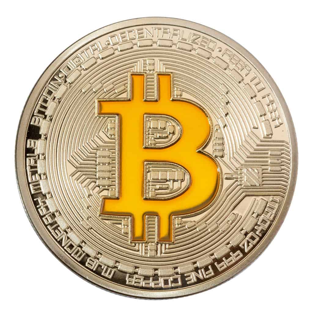 moneda de oro bitcoin