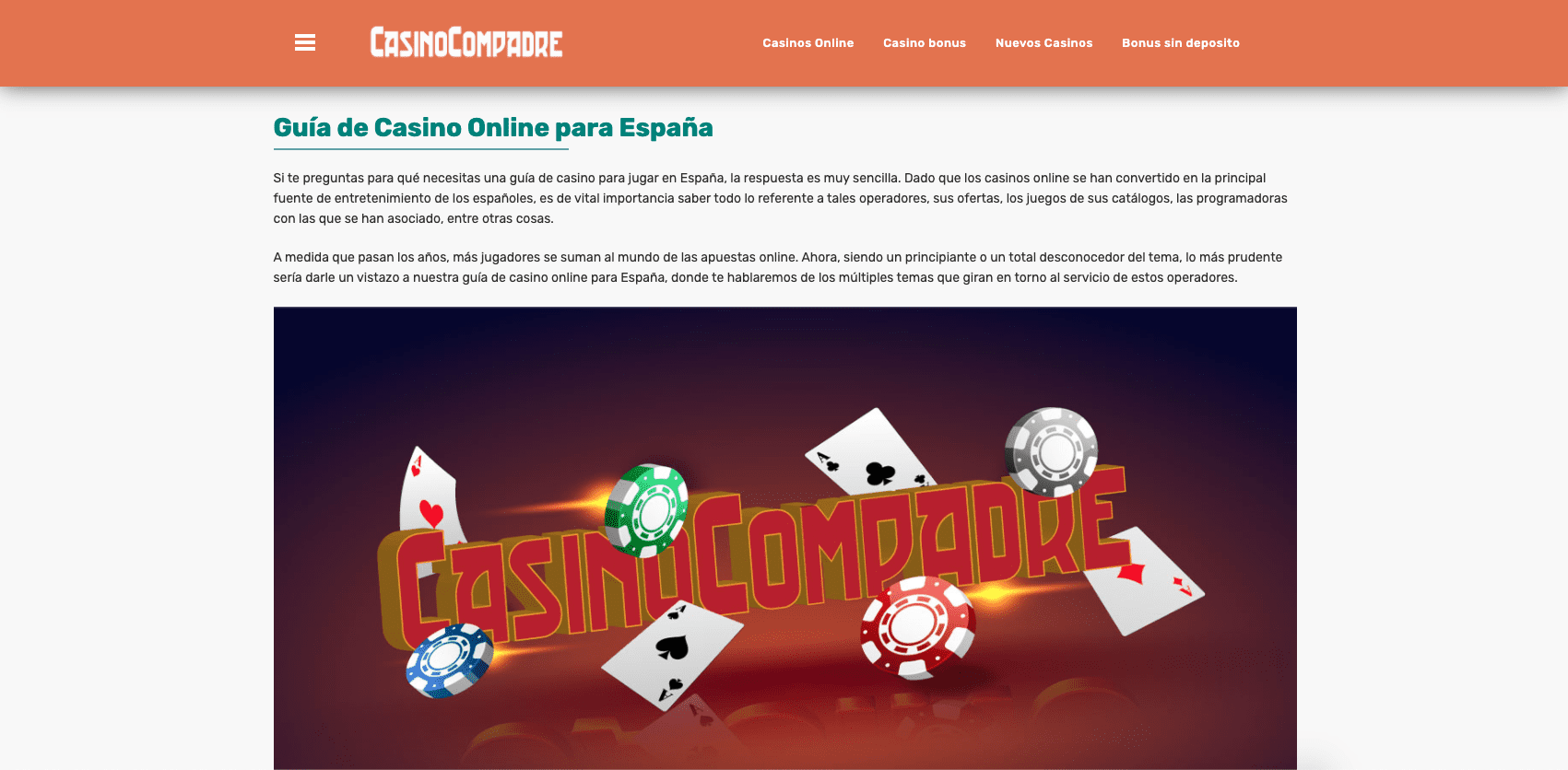 casinocompadre spanish affiliate grand slam sigma Mikael Gabrielsson
